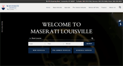 Desktop Screenshot of maseratilouisville.com